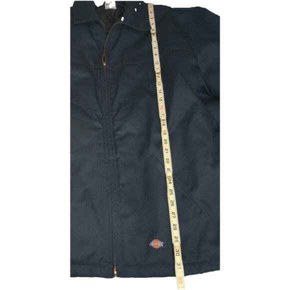 Dickie Black Work Wear Zipper jacket Quilted Harley Davidson XXXL 3XL NWOT - Picture 7 of 7